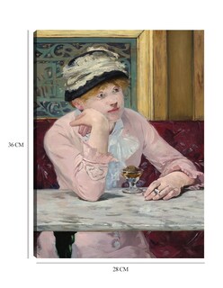 Foto 6 | Cuadro Decorativo - Brandy De Ciruelas- Edouard Manet - Fotografía - 28x36 - Impresión En Lienzo - Fine Art Tj
