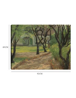 Foto 6 | Cuadro Decorativo - Un Camino Sinuoso (1893)- Laurits Andersen Ring - Religión - 69x92 - Impresión En Lienzo - Fine