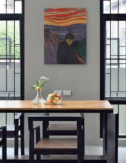 Foto 4 | Cuadro Decorativo - Desesperación (1894)- Edvard Munch - Fotografía - 46x61 - Impresión En Lienzo - Fine Art Tj