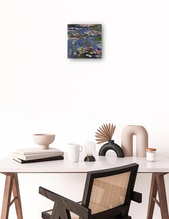 Foto 2 | Cuadro Decorativo - Lirios De Agua 1916- Claude Monet - Paisaje - 89x89 - Impresión En Lienzo - Fine Art Tj