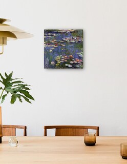 Foto 4 | Cuadro Decorativo - Lirios De Agua 1916- Claude Monet - Paisaje - 89x89 - Impresión En Lienzo - Fine Art Tj