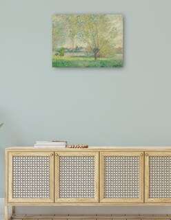 Foto 4 | Cuadro Decorativo - Los Sauces- Claude Monet - Religión - 28x36 - Impresión En Lienzo - Fine Art Tj