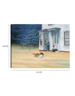 Foto 6 | Cuadro Decorativo - Noche De Cape Cod (1939)- Edward Hopper - Paisaje - 46x61 - Impresión En Lienzo - Fine Art Tj