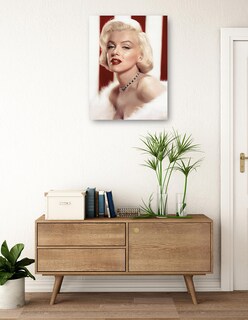 Foto 3 | Cuadro Decorativo - Marilyn Monroe, Revista Photoplay, 1953- Unknown - Fotografía - 46x61 - Impresión En Lienzo -