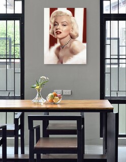 Foto 4 | Cuadro Decorativo - Marilyn Monroe, Revista Photoplay, 1953- Unknown - Fotografía - 46x61 - Impresión En Lienzo -