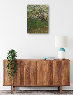 Foto 2 | Cuadro Decorativo - El Huerto Floreciente (1888)- Vincent Van Gogh - Abstracto - 46x61 - Impresión En Lienzo - Fine A
