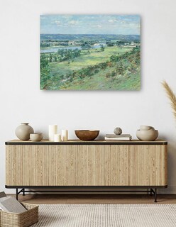 Foto 5 | Cuadro Decorativo - El Valle Del Sena- Theodore Robinson - Religión - 46x61 - Impresión En Lienzo - Fine Art Tj