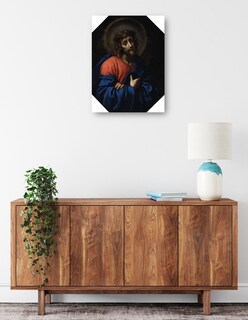 Foto 2 | Cuadro Decorativo - Ecce Homo - He Aquí El Hombre - Jesús- Carlo Dolci - Religión - 46x61 - Impresión En Lienzo