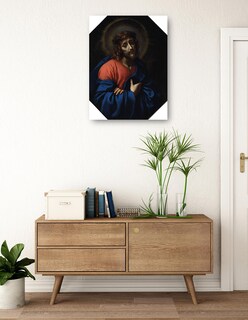 Foto 3 | Cuadro Decorativo - Ecce Homo - He Aquí El Hombre - Jesús- Carlo Dolci - Religión - 46x61 - Impresión En Lienzo
