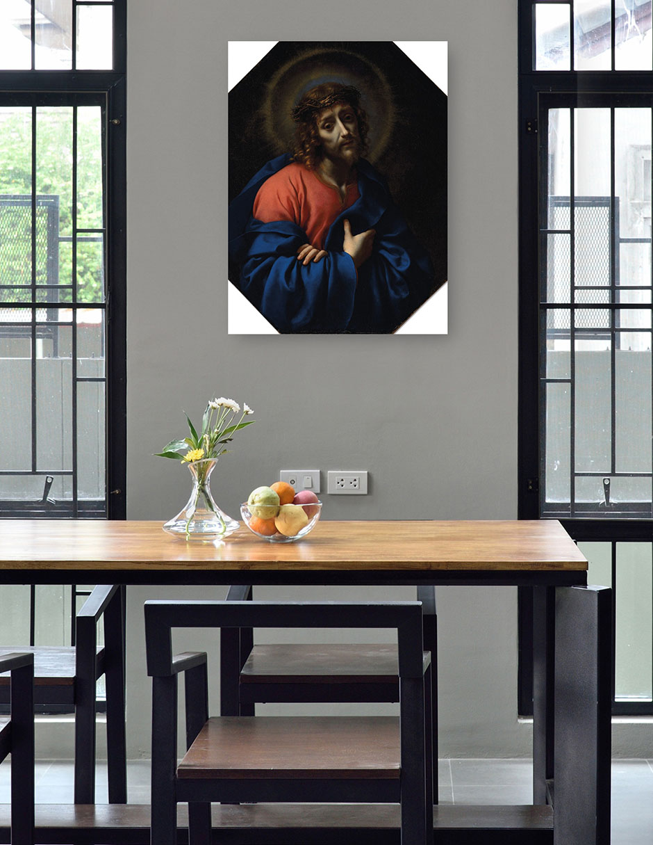 Foto 5 pulgar | Cuadro Decorativo - Ecce Homo - He Aquí El Hombre - Jesús- Carlo Dolci - Religión - 46x61 - Impresión En Lienzo