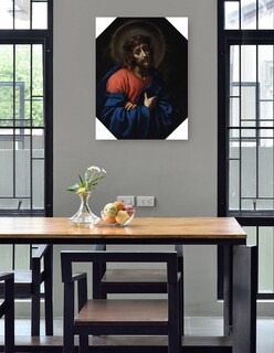 Foto 4 | Cuadro Decorativo - Ecce Homo - He Aquí El Hombre - Jesús- Carlo Dolci - Religión - 46x61 - Impresión En Lienzo