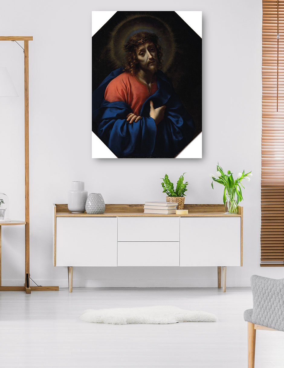 Foto 6 pulgar | Cuadro Decorativo - Ecce Homo - He Aquí El Hombre - Jesús- Carlo Dolci - Religión - 46x61 - Impresión En Lienzo