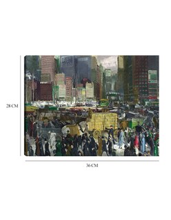 Foto 6 | Cuadro Decorativo - Nueva York- George Bellows - Ciudades - 28x36 - Impresión En Lienzo - Fine Art Tj