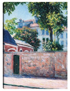 Foto 1 | Cuadro Decorativo - Casas De Argenteuil (1883)- Gustave Caillebotte - Abstracto - 46x61 - Impresión En Lienzo - Fine