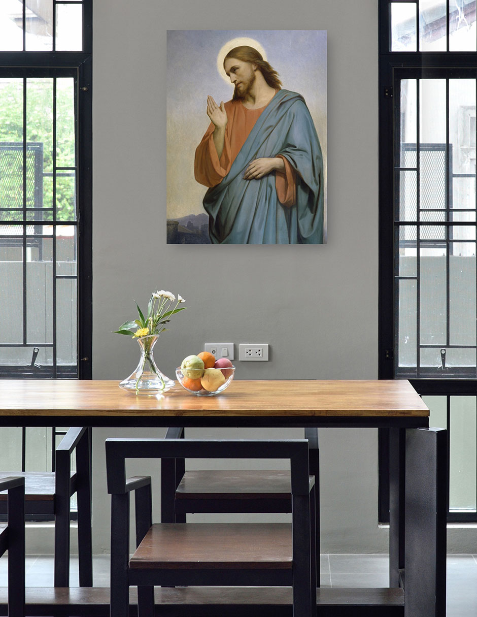 Foto 5 pulgar | Cuadro Decorativo - Cristo Llorando Sobre Jerusalén (1849)- Ary Scheffer - Religión - 46x61 - Impresión En Lie