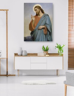 Foto 5 | Cuadro Decorativo - Cristo Llorando Sobre Jerusalén (1849)- Ary Scheffer - Religión - 46x61 - Impresión En Lie