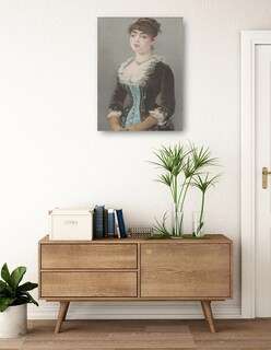 Foto 3 | Cuadro Decorativo - Señora Michel-lévy- Edouard Manet - Fotografía - 28x36 - Impresión En Lienzo - Fine Art Tj
