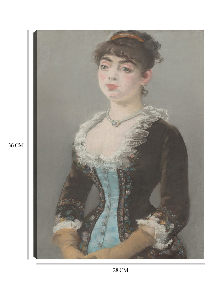 Foto 7 pulgar | Cuadro Decorativo - Señora Michel-lévy- Edouard Manet - Fotografía - 28x36 - Impresión En Lienzo - Fine Art Tj