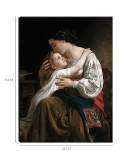 Foto 6 | Cuadro Decorativo - La Palanca (1865)- William Bouguereau - Fotografía - 28x36 - Impresión En Lienzo - Fine Art Tj