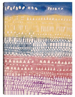 Foto 1 | Cuadro Decorativo - Casco Antiguo (resumen) (1928)- Paul Klee - Abstracto - 46x61 - Impresión En Lienzo - Fine Art Tj