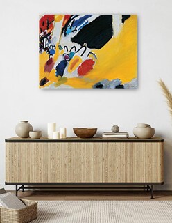 Foto 5 | Cuadro Decorativo - Impresión Iii (concierto) (1911)- Wassily Kandinsky - Abstracto - 46x61 - Impresión En Lien