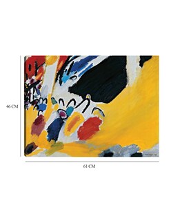 Foto 6 | Cuadro Decorativo - Impresión Iii (concierto) (1911)- Wassily Kandinsky - Abstracto - 46x61 - Impresión En Lien