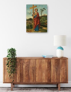 Foto 2 | Cuadro Decorativo - Santa Elena- Cima Da Conegliano - Religión - 69x92 - Impresión En Lienzo - Fine Art Tj