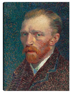 Foto 1 | Cuadro Decorativo - Autorretrato 1887- Vincent Van Gogh - Fotografía - 69x92 - Impresión En Lienzo - Fine Art Tj