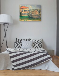 Foto 3 | Cuadro Decorativo - Casa En Aix (1885 - 1887)- Paul Cézanne - Religión - 69x92 - Impresión En Lienzo - Fine Art Tj
