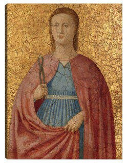 Foto 1 | Cuadro Decorativo - Santa Apolonia- Attributed To Piero Della Francesca - Religión - 46x61 - Impresión En Lienzo