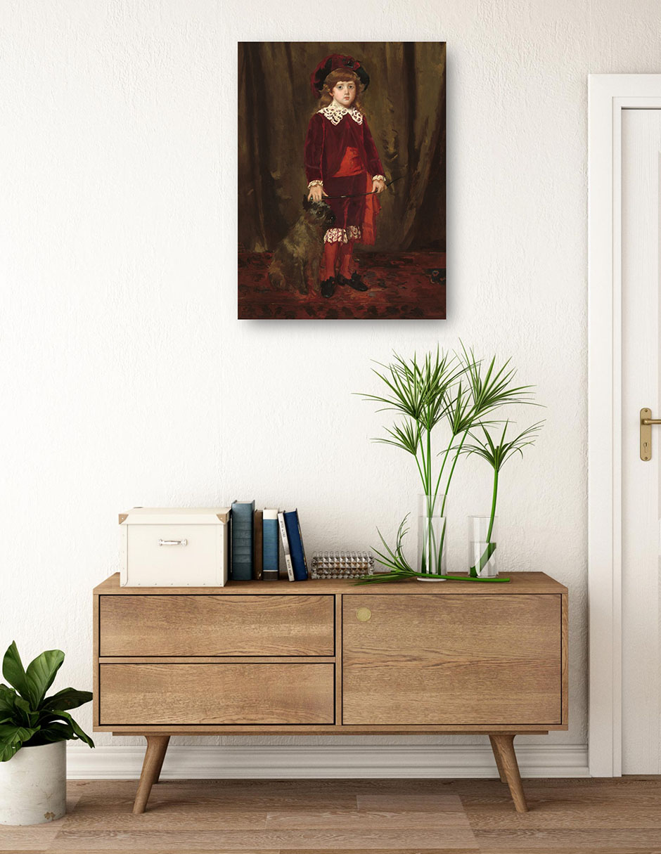 Foto 4 pulgar | Cuadro Decorativo - Eddy Cassatt- Mary Cassatt - Fotografía - 69x92 - Impresión En Lienzo - Fine Art Tj