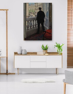 Foto 5 | Cuadro Decorativo - Joven En Su Ventana (1876)- Gustave Caillebotte - Fotografía - 69x92 - Impresión En Lienzo - F