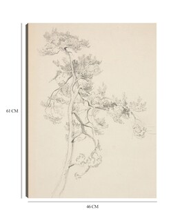 Foto 6 | Cuadro Decorativo - Árbol Y Follaje- John Singer Sargent - Abstracto - 46x61 - Impresión En Lienzo - Fine Art Tj