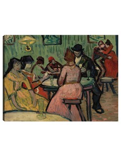 Foto 1 | Cuadro Decorativo - El Burdel (le Lupanar) (1888)- Vincent Van Gogh - Religión - 28x36 - Impresión En Lienzo - Fine