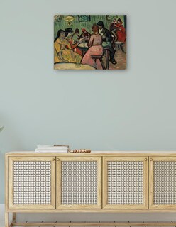Foto 4 | Cuadro Decorativo - El Burdel (le Lupanar) (1888)- Vincent Van Gogh - Religión - 28x36 - Impresión En Lienzo - Fine