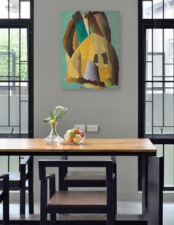 Foto 4 | Cuadro Decorativo - Camino De La Costa (1942)- Arthur Dove - Abstracto - 46x61 - Impresión En Lienzo - Fine Art Tj