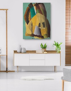 Foto 5 | Cuadro Decorativo - Camino De La Costa (1942)- Arthur Dove - Abstracto - 46x61 - Impresión En Lienzo - Fine Art Tj