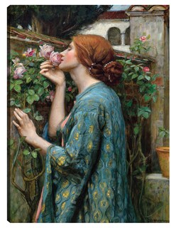 Foto 1 | Cuadro Decorativo - El Alma De La Rosa (1908)- Gustave Caillebotte - Fotografía - 46x61 - Impresión En Lienzo - Fin