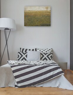Foto 3 | Cuadro Decorativo - La Luzerna, Saint-denis- Georges Seurat - Paisaje - 28x36 - Impresión En Lienzo - Fine Art Tj