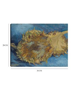 Foto 6 | Cuadro Decorativo - Girasoles (1887)- Vincent Van Gogh - Religión - 28x36 - Impresión En Lienzo - Fine Art Tj