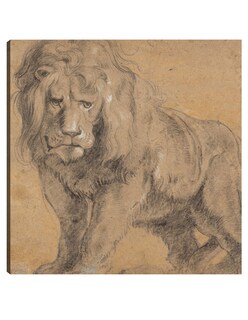 Foto 1 | Cuadro Decorativo - León (c. 1612-1613)- Peter Paul Rubens - Fotografía - 51x51 - Impresión En Lienzo - Fine Art Tj
