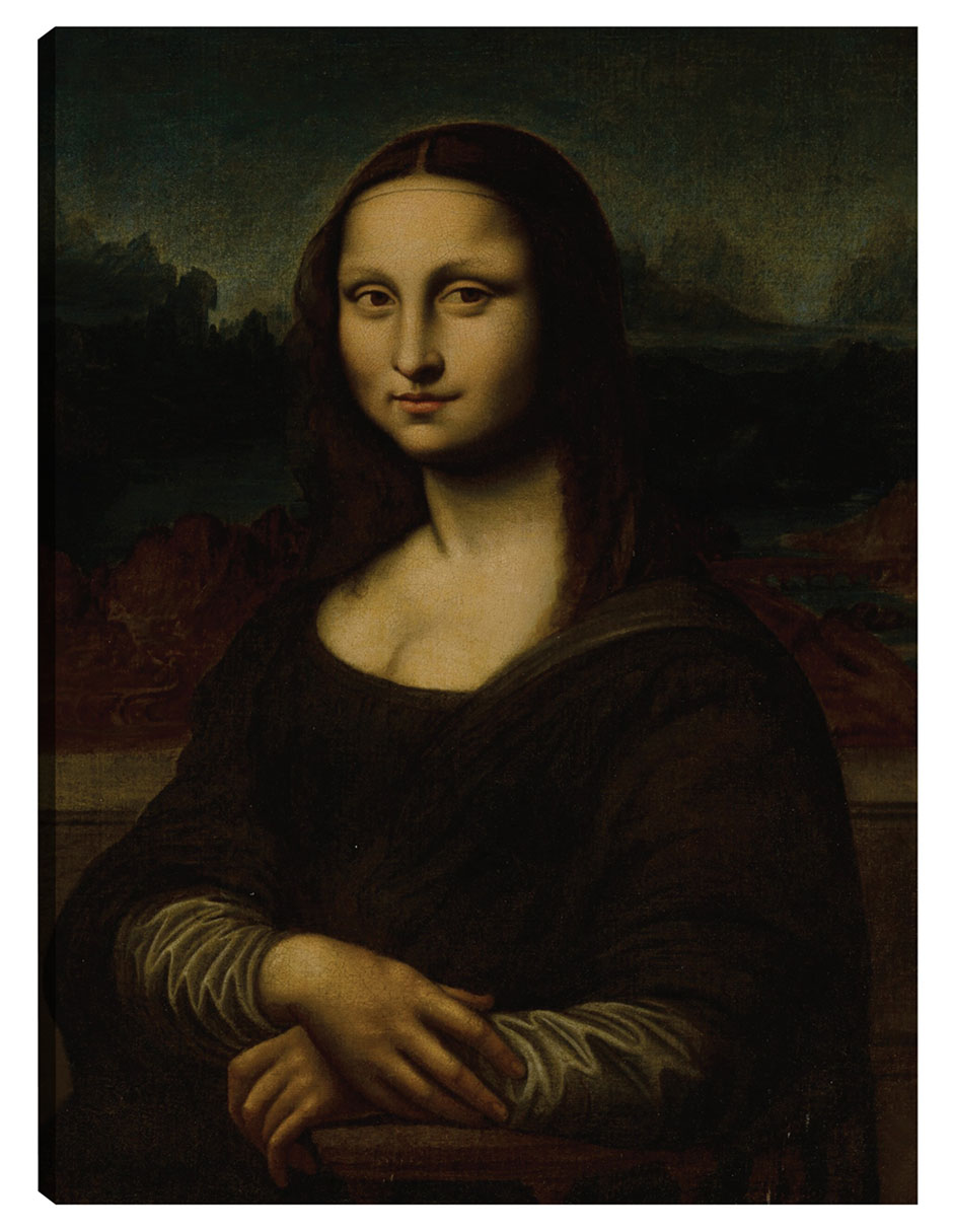 Foto 2 pulgar | Cuadro Decorativo - Mona Lisa- Follower Of Leonardo Da Vinci - Fotografía - 46x61 - Impresión En Lienzo - Fine Art Tj