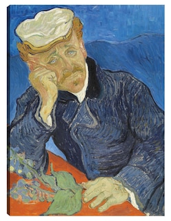 Foto 1 | Cuadro Decorativo - Dr. Paul Gachet- Vincent Van Gogh - Fotografía - 46x61 - Impresión En Lienzo - Fine Art Tj