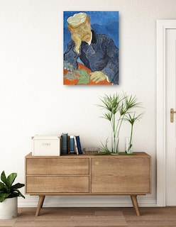 Foto 3 | Cuadro Decorativo - Dr. Paul Gachet- Vincent Van Gogh - Fotografía - 46x61 - Impresión En Lienzo - Fine Art Tj