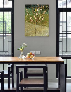 Foto 4 | Cuadro Decorativo - Almendro En Flor- Vincent Van Gogh - Floral - 46x61 - Impresión En Lienzo - Fine Art Tj