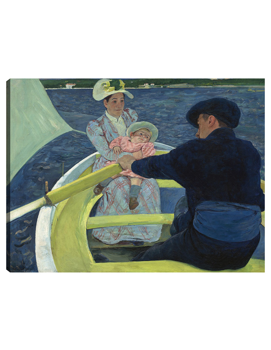 Foto 2 pulgar | Cuadro Decorativo - El Grupo De Los Navegantes (1893-1894)- Mary Cassatt - Religión - 28x36 - Impresión En Lien