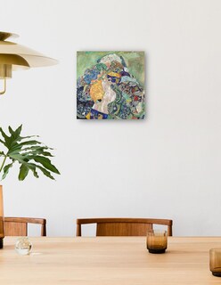 Foto 4 | Cuadro Decorativo - Bebé (cuna) (1917-1918)- Gustav Klimt - Abstracto - 72x72 - Impresión En Lienzo - Fine Art Tj