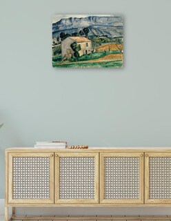 Foto 4 | Cuadro Decorativo - Casa En Provenza (1885)- Paul Cézanne - Religión - 28x36 - Impresión En Lienzo - Fine Art Tj