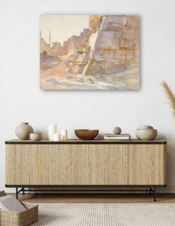 Foto 5 | Cuadro Decorativo - El Cairo (hacia 1891)- John Singer Sargent - Paisaje - 69x92 - Impresión En Lienzo - Fine Art Tj