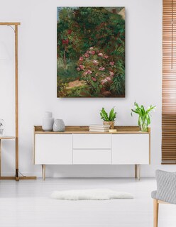 Foto 5 | Cuadro Decorativo - Jardín De Flores (1884)- Gustave Caillebotte - Paisaje - 46x61 - Impresión En Lienzo - Fine Art Tj